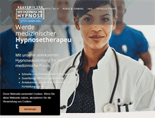 Tablet Screenshot of hypnose-akademie.com